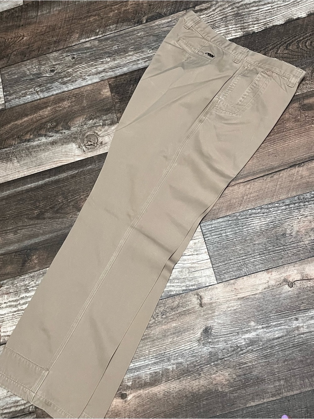 Mountain Khakis Men's Flat-Front Chinos in Light Khaki